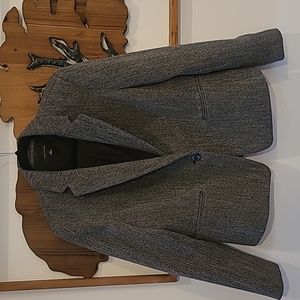 Ann Taylor Blazer fully lined one button Wool 14 suit jacket Wool